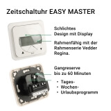 Zeitschaltuhr EASY MASTER | praktische Automatisierung fr Rollladen- & Markisenantriebe