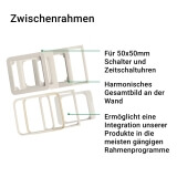 Zwischenrahmen | Integration von Schaltern in gngige Schalterprogramme