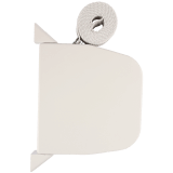 Gurtwickler MAXI AUFPUTZ | Aufputz-Gurtwickler inkl. 7,5m Gurtband grau, Lochabstand 18,7cm