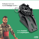 Abroll-Lager Sternkopf | Praktisches Fertig-Kastenlager mit Abrollfunktion fr MAXI-Rollladenmotoren mit Motorkopf 2204333 sowie SOMFY-Motoren der LT-50-Reihe