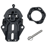 Abroll-Lager Sternkopf | Praktisches Fertig-Kastenlager mit Abrollfunktion fr MAXI-Rollladenmotoren mit Motorkopf 2204333 sowie SOMFY-Motoren der LT-50-Reihe