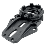 Abroll-Lager Sternkopf | Praktisches Fertig-Kastenlager mit Abrollfunktion fr MAXI-Rollladenmotoren mit Motorkopf 2204333 sowie SOMFY-Motoren der LT-50-Reihe