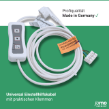 Universal Einstellhilfskabel | mit praktischen Klemmen