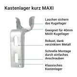 SET Zubehr MAXI inkl. Welle 0,6mm | alle Einbauteile fr 2 Bausituationen Gurt- oder Motorantrieb